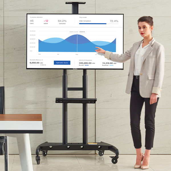 Giá Treo Tivi Di Động Ava1800 40"- 90" Hàng Nhập Khẩu