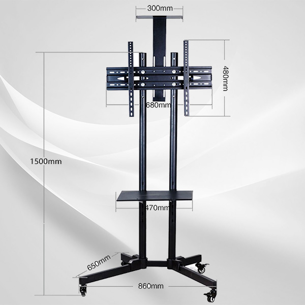 Giá Treo Tivi Di Động P1500 32" - 60" Hàng Nhập Khẩu