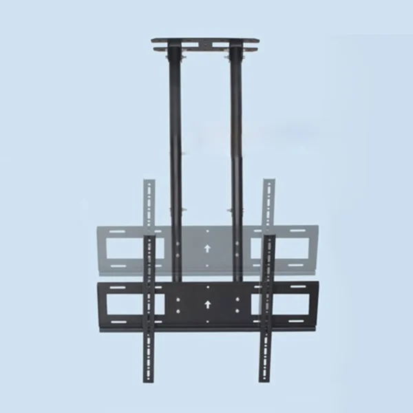 Giá Treo Tivi Ngược Trần 2 Trục (70 - 110 Inch) – Hệ Cột Kép Siêu Tải 90 KG, Hạ Trần 1,480 M